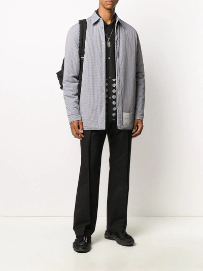 Maison Margiela check-print shirt jacket outlook