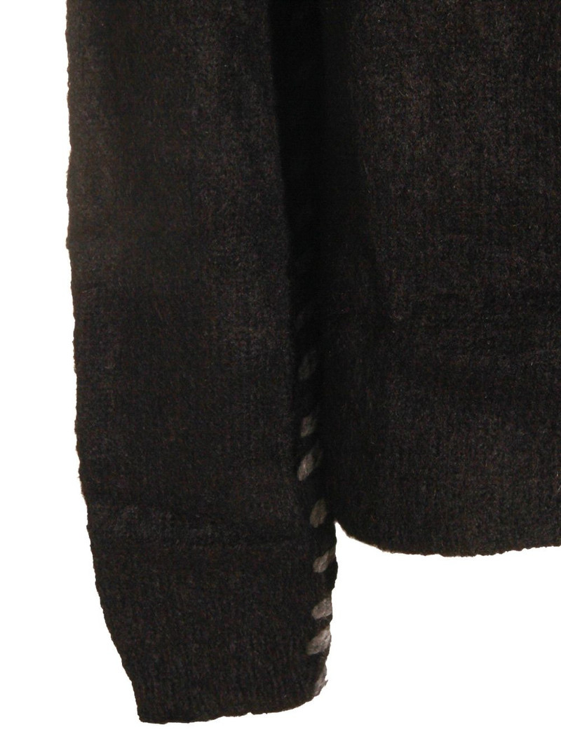 high-neck twisted-detail sweater 4