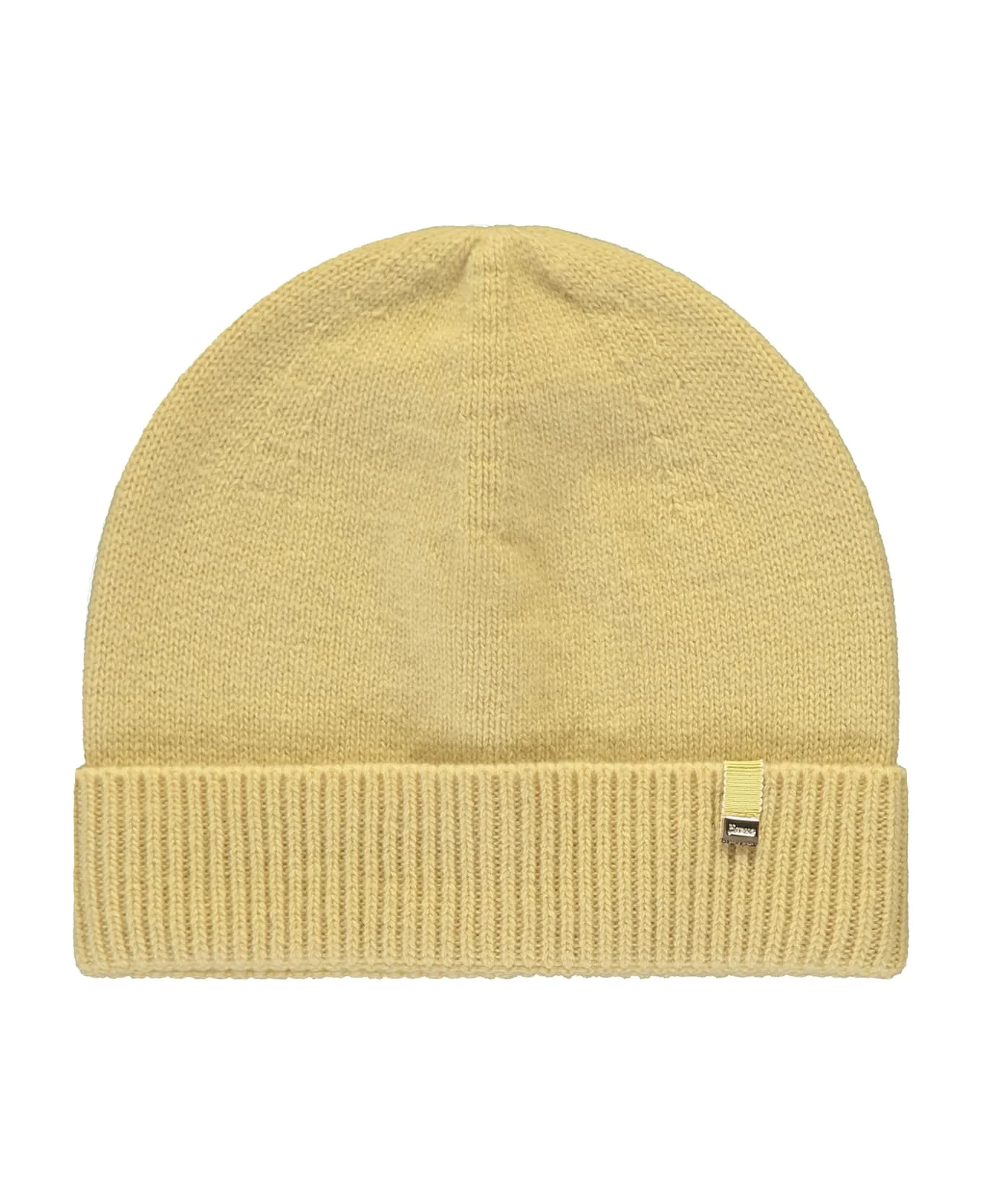 Yellow Knitted Cap - 1