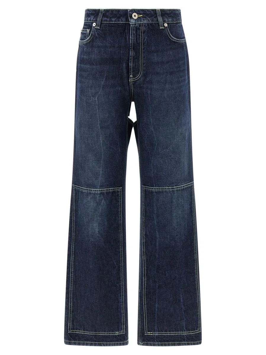 Jean Paul Gaultier 'The Blue Cut-Out' Jeans - 1