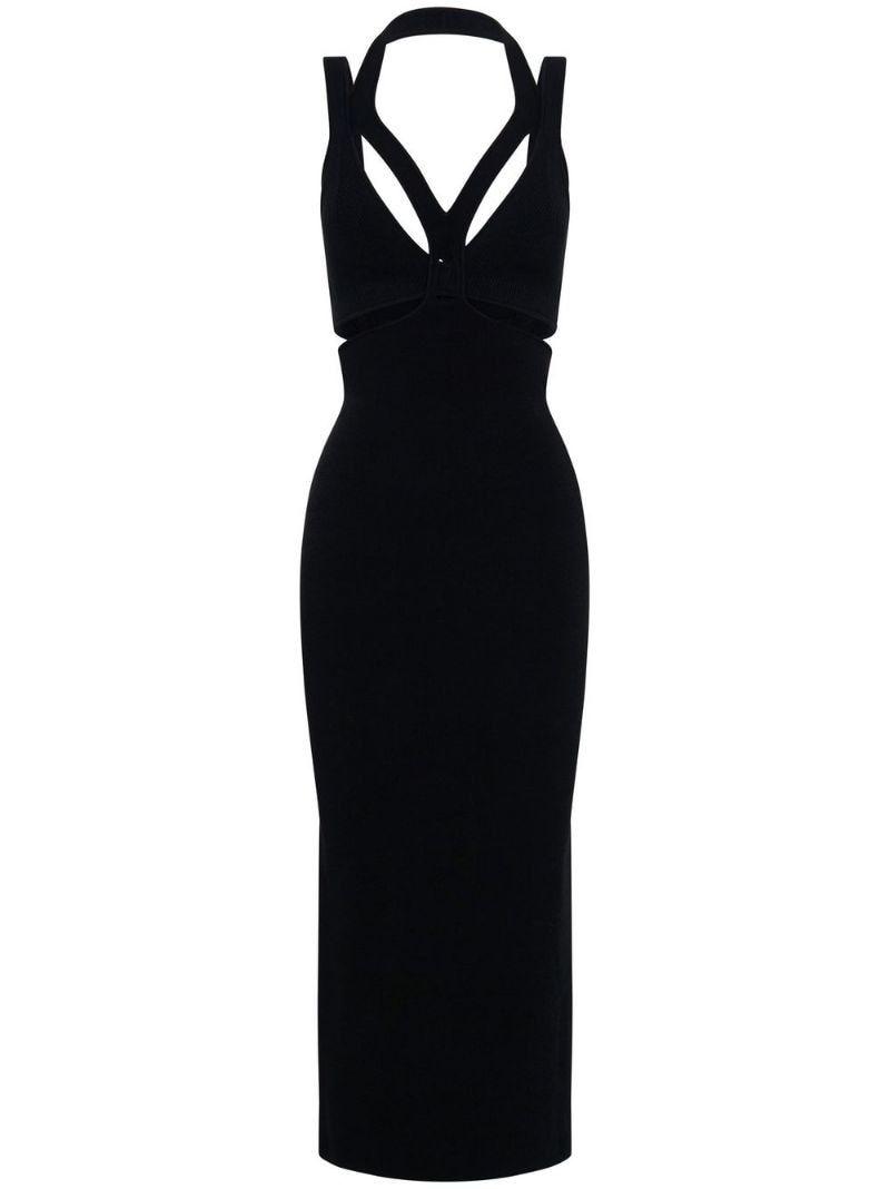 Interlink cut-out maxi dress - 1