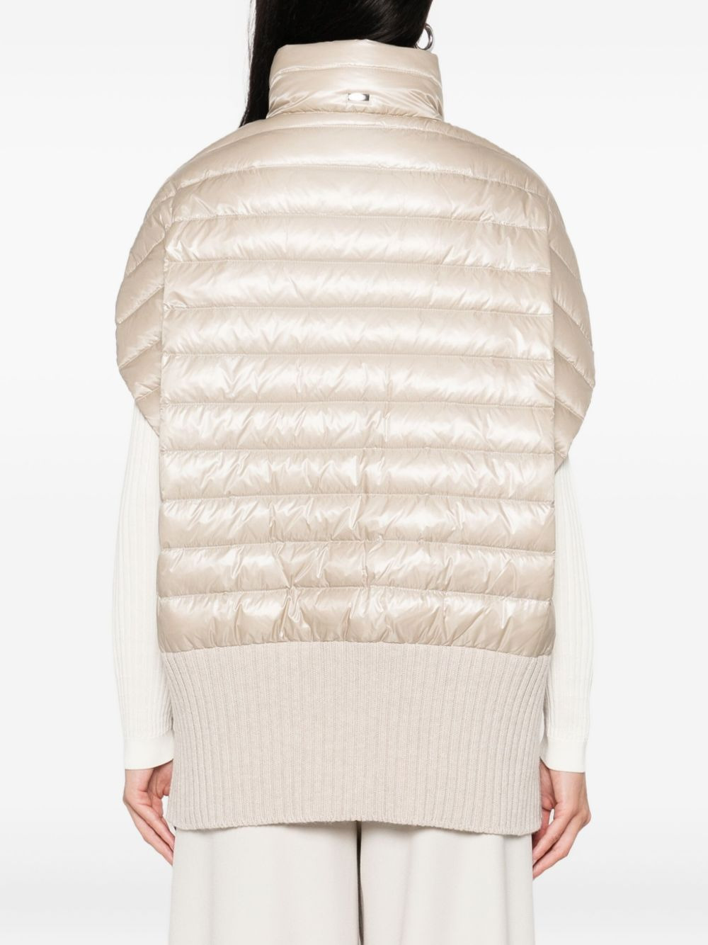 sleeveless zip-front vest - 4