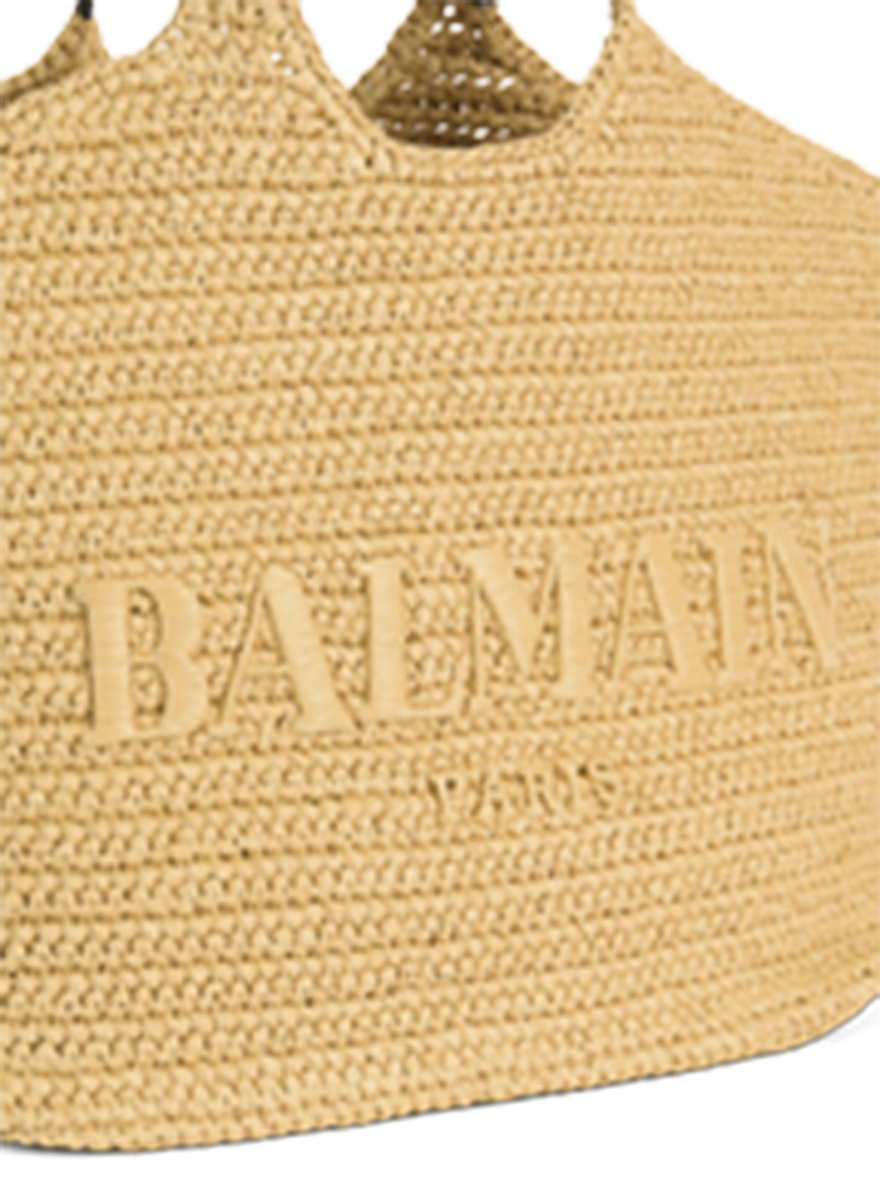 Balmain crochet tote bag 8