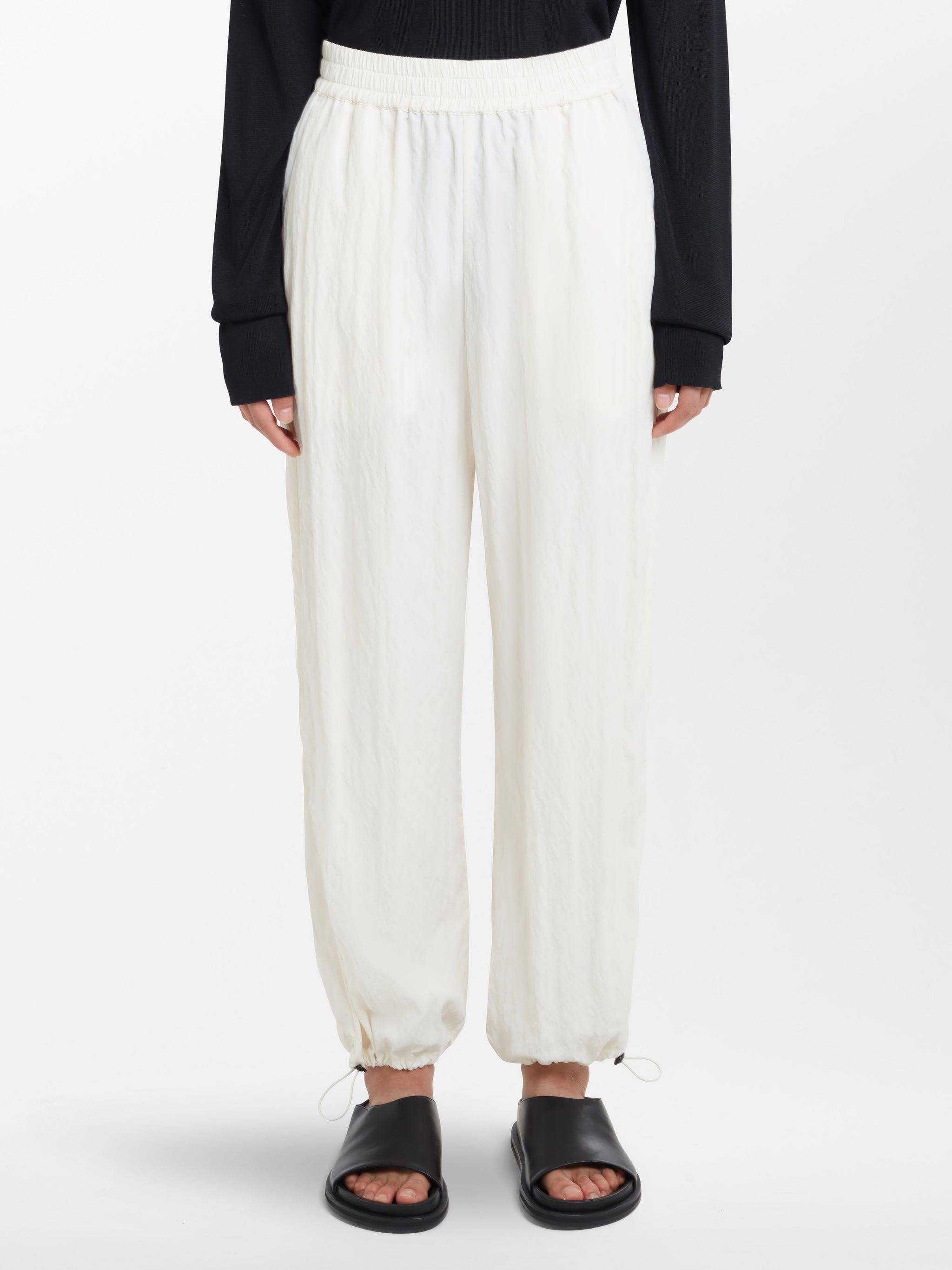 Gia Textured Viscose Pant - 5