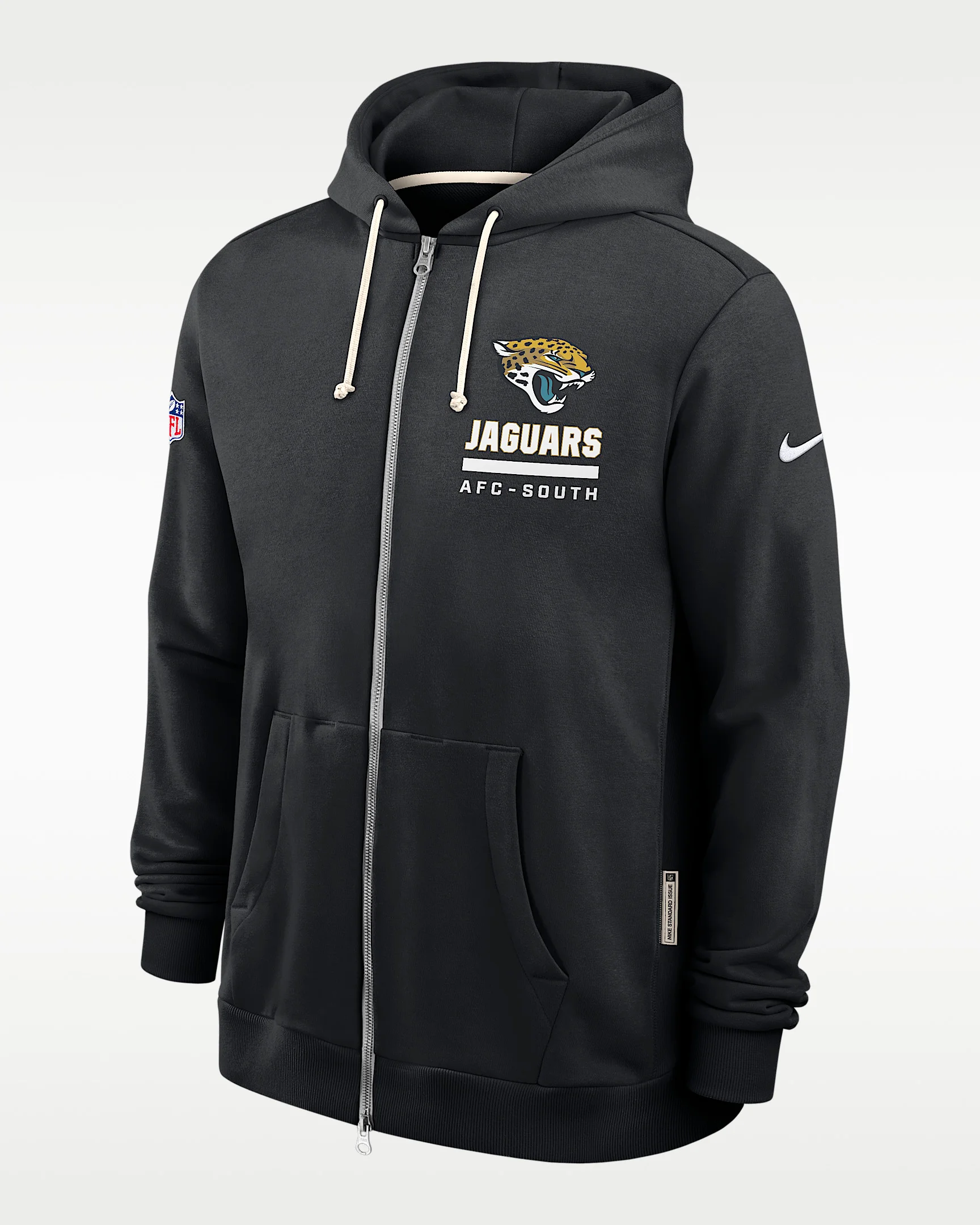 Jacksonville Jaguars Utility Player Sideline Men's Nike Dri-FIT NFL Full-Zip Hoodie - 1