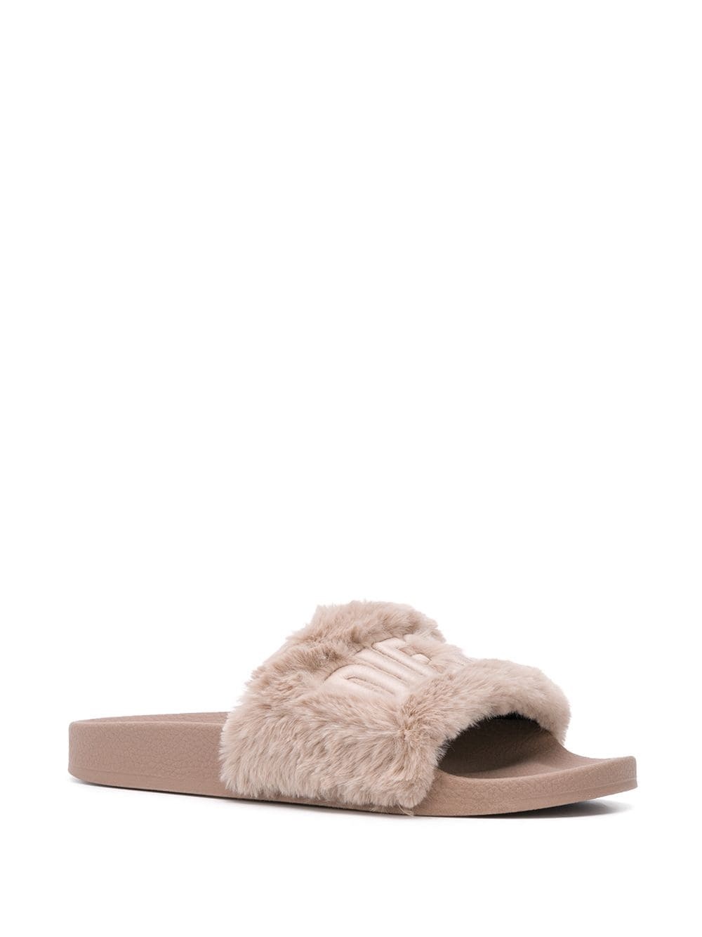 faux fur sliders - 2