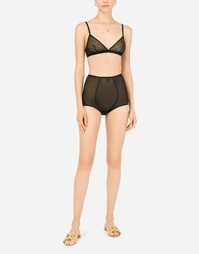 Dolce & Gabbana Tulle high-waisted panties outlook