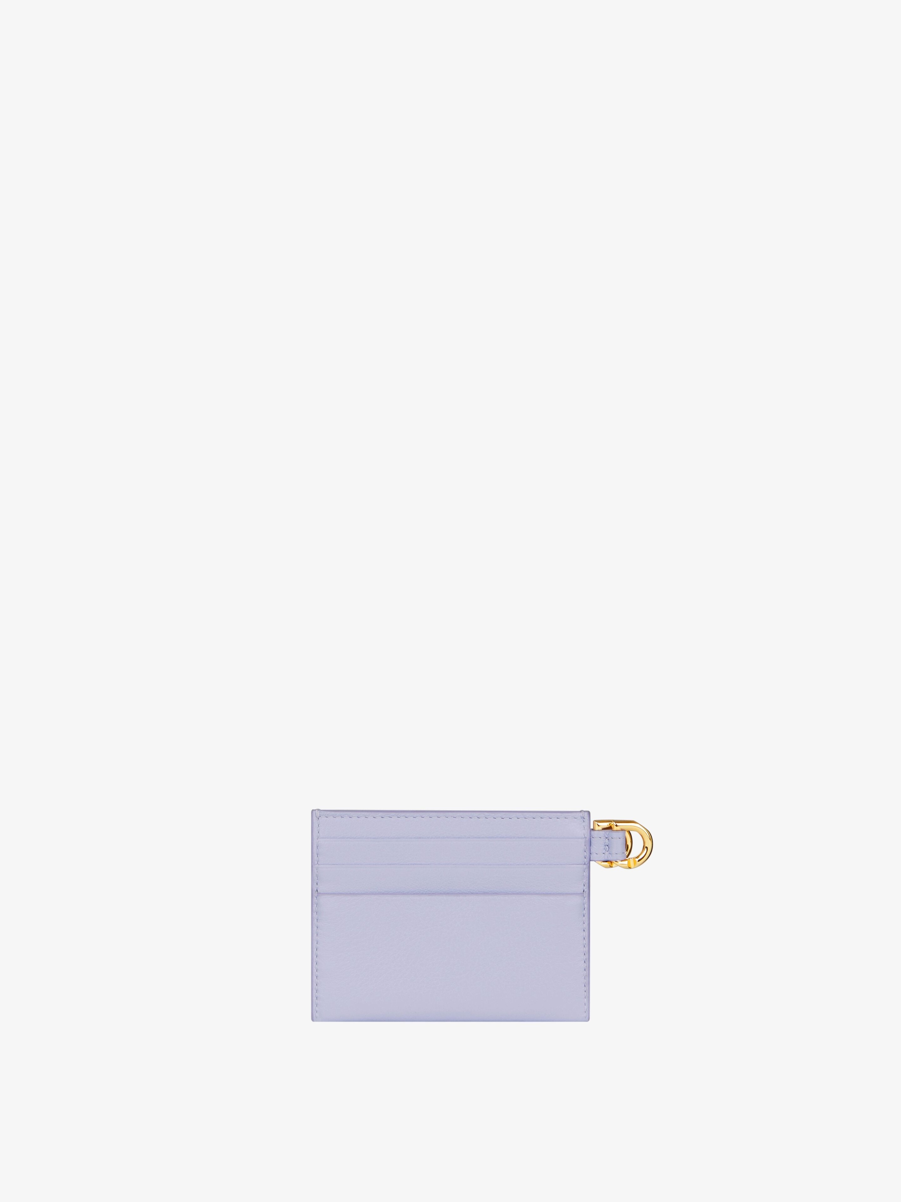 VOYOU CARD HOLDER IN LEATHER - 2