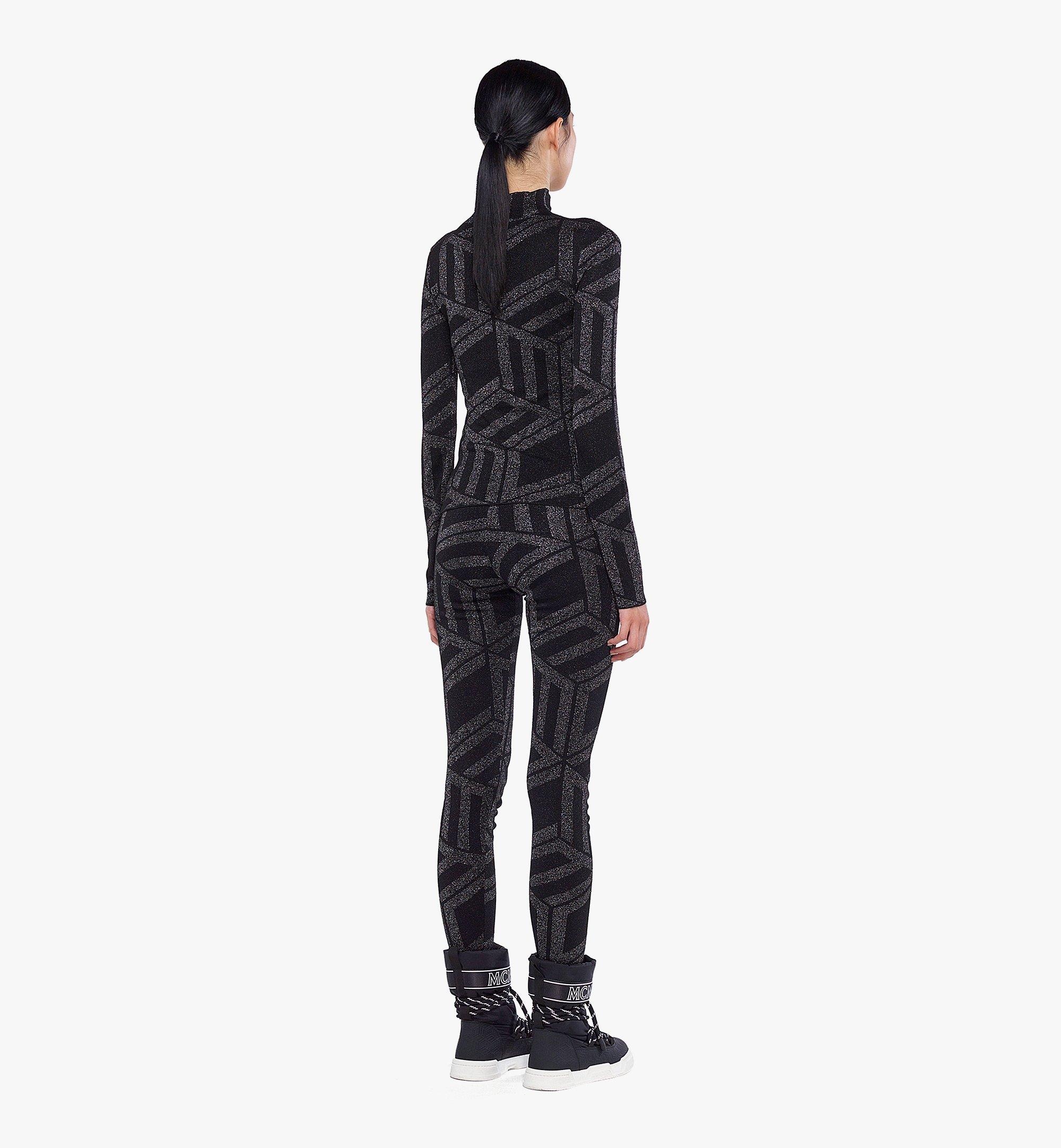 Women’s Après Ski Cubic Jacquard Knit Leggings - 4