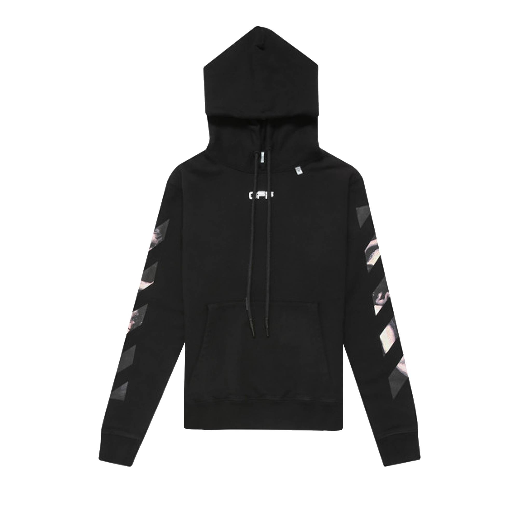 Off-White Caravaggio Arrows Hoodie 'Black/Multicolor' - 1