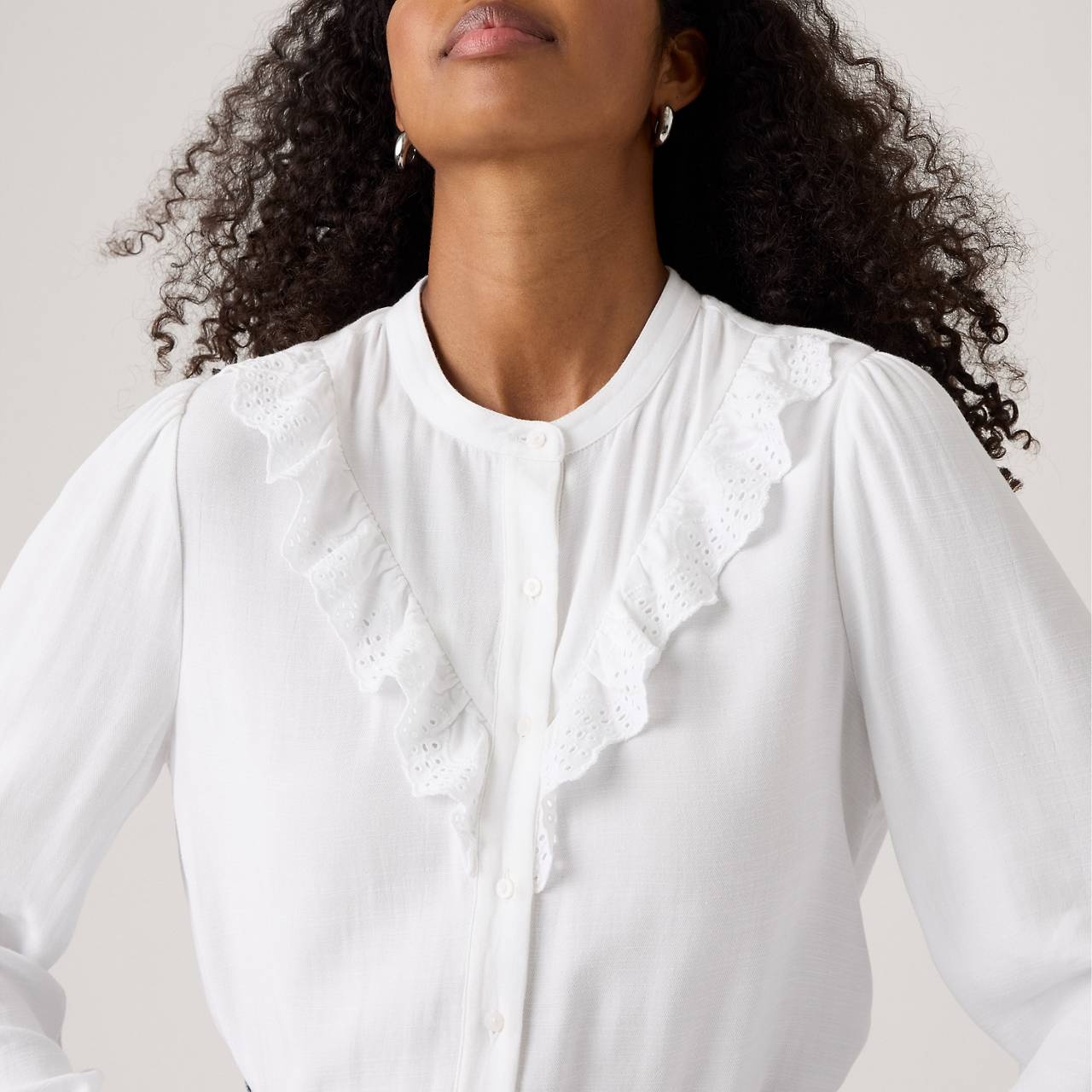 JANE EYELET BLOUSE - 4