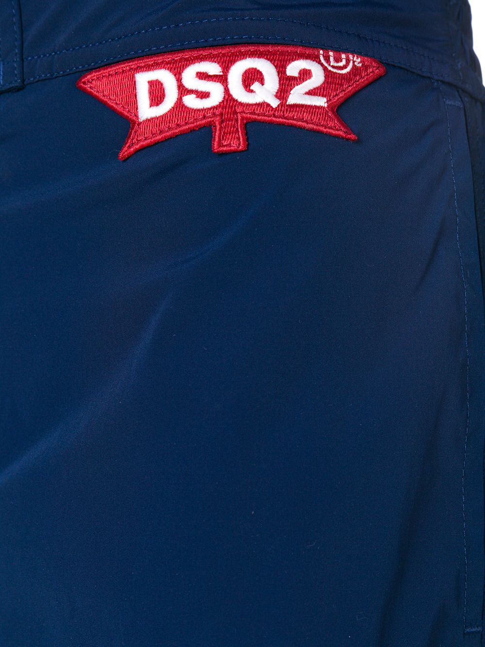 logo patch swim shorts - 4