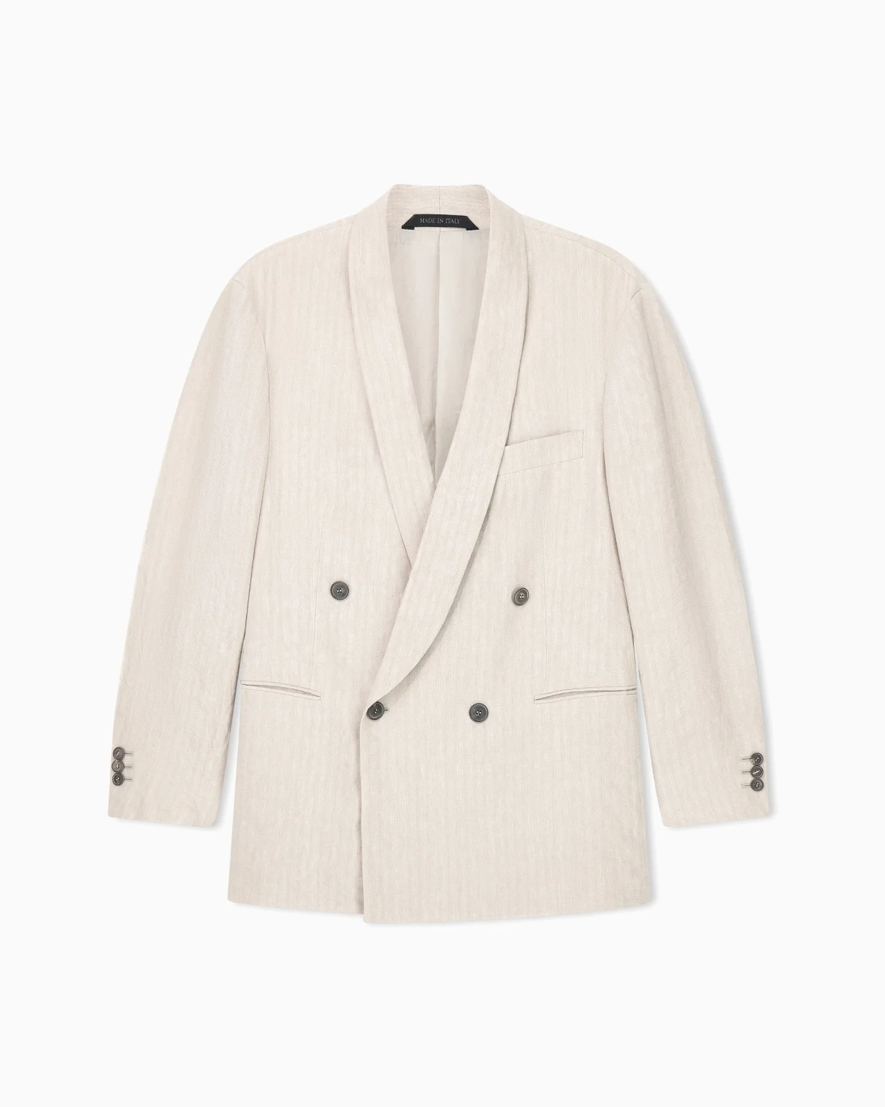 ARMANI/ARCHIVIO SS1990 DOUBLE-BREASTED JACKET - 1