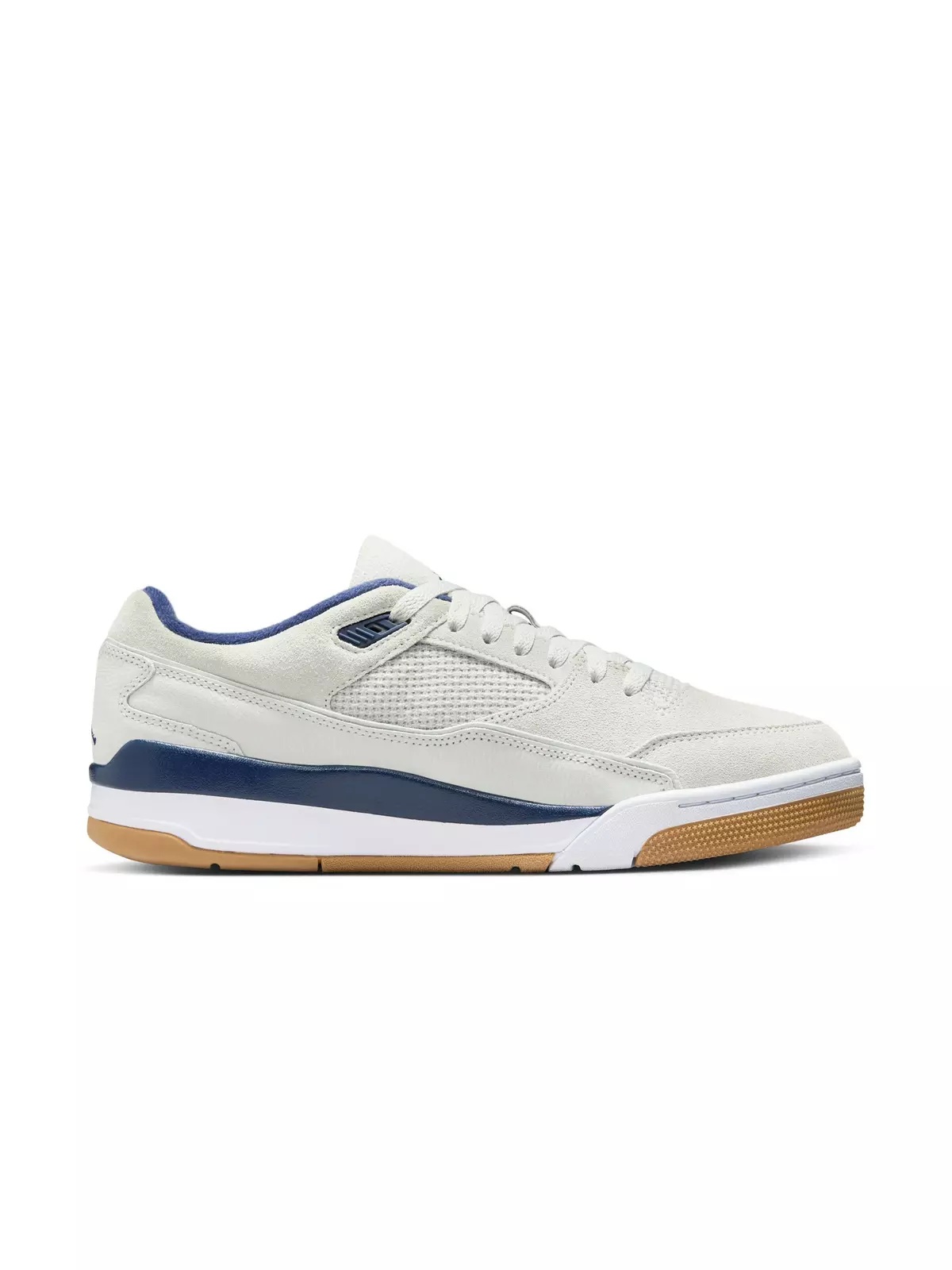 Flight Court "Neutral Grey/Midnight Navy/White" Men's Shoe - 2