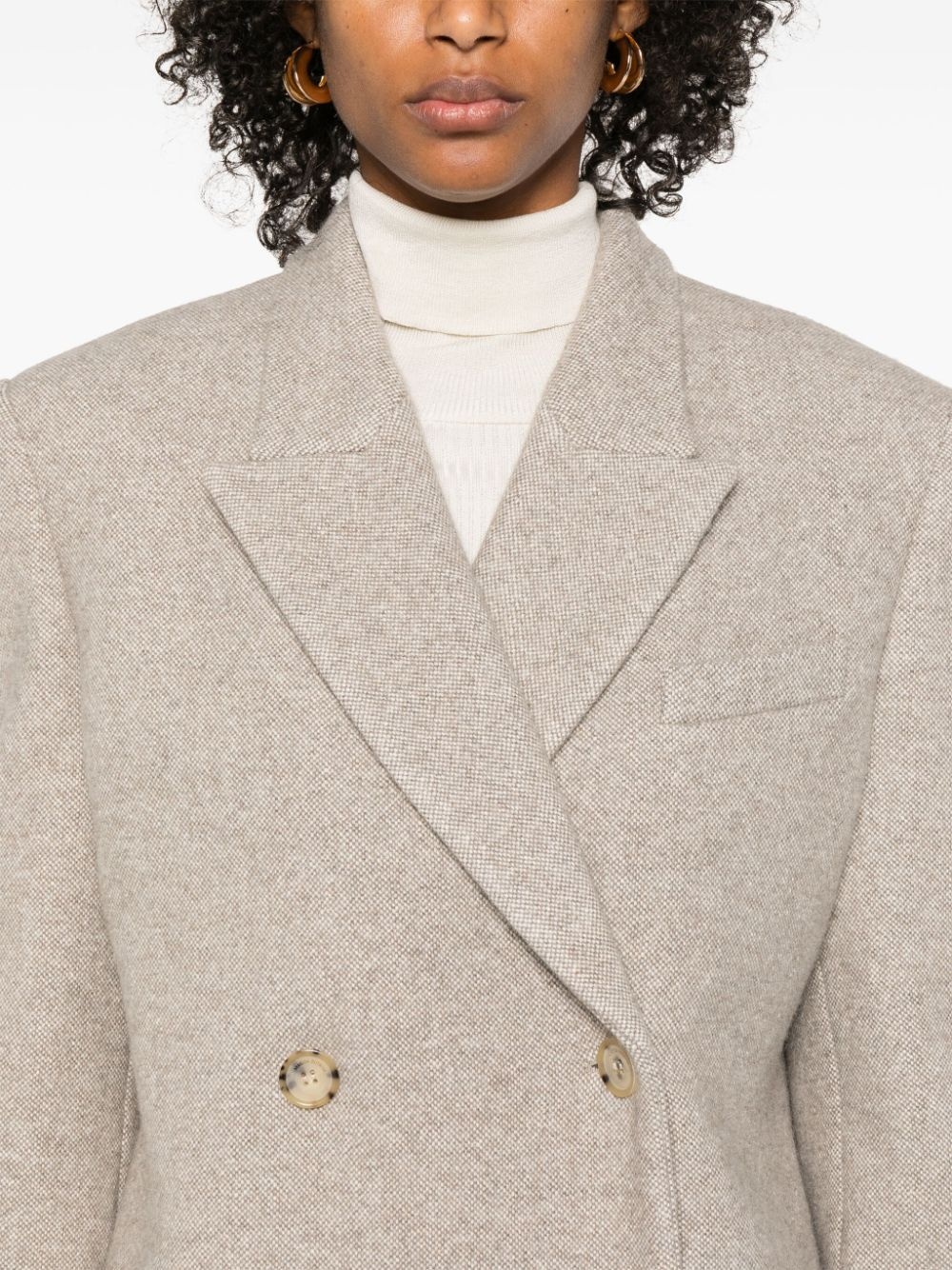 double-breasted coat - 5
