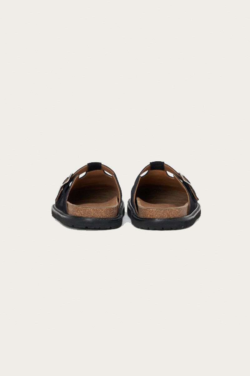 Hender Scheme Buggs Seude Clog - Black outlook