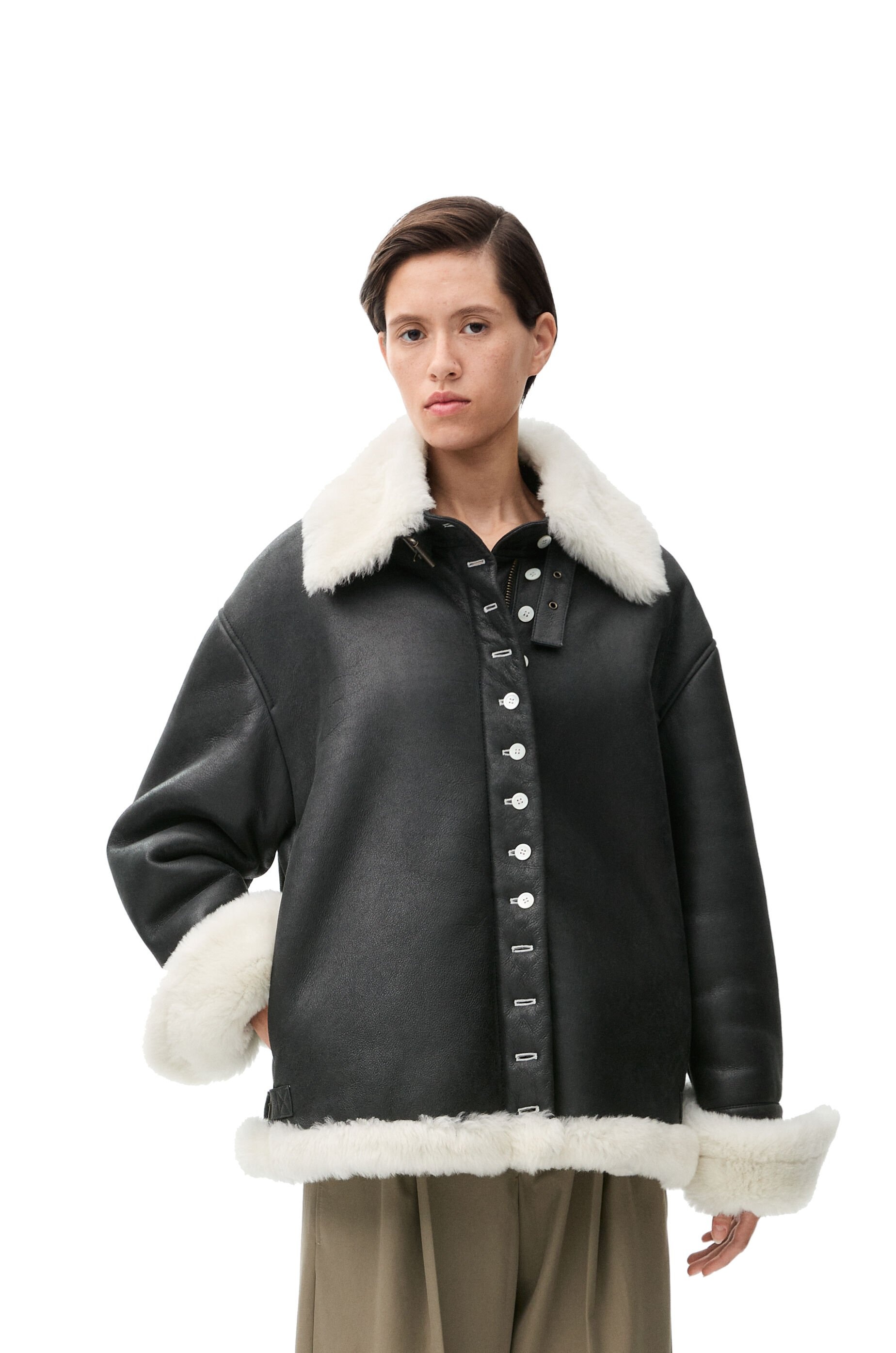 Jacket in shearling - 3