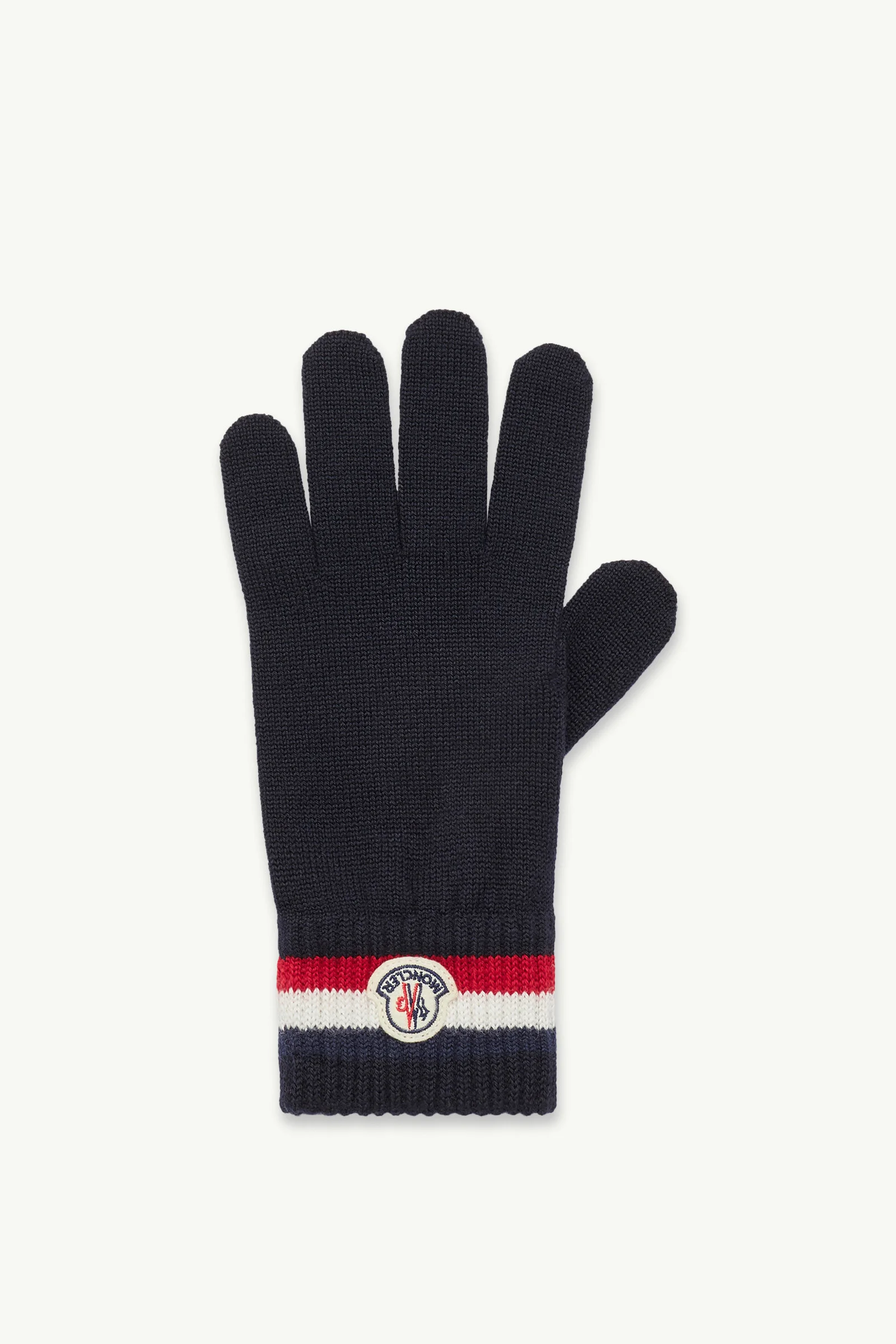 Tricolor Wool Gloves - 1