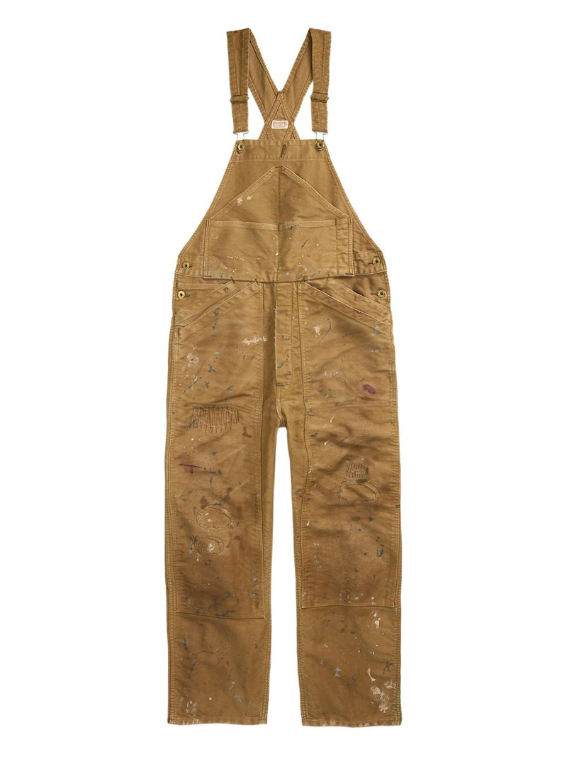 RRL by Ralph Lauren paint-splatter dungarees outlook
