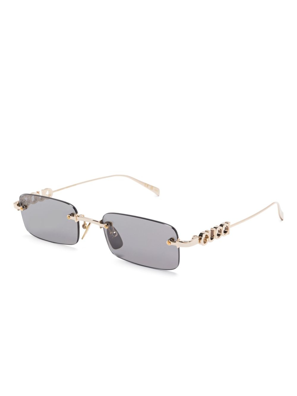 rectangle-frame sunglasses - 2