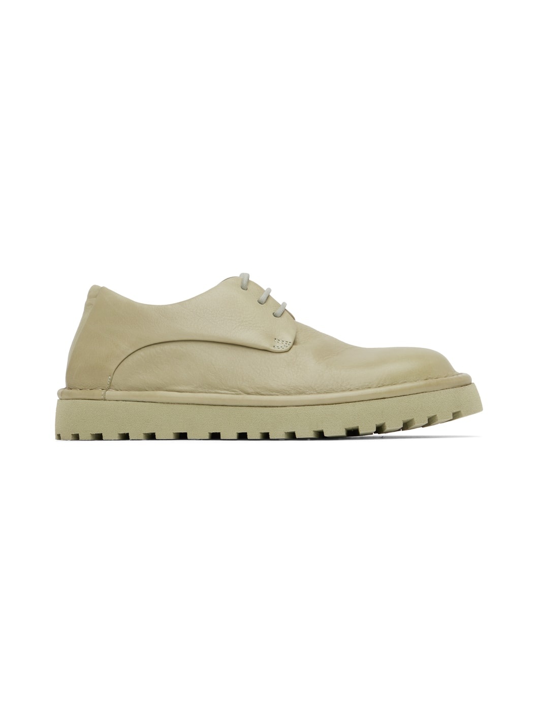 SSENSE Exclusive Green Gomme Pallottola Derbys - 1