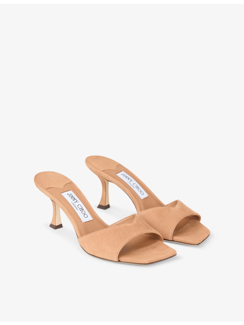 Skye 70 Suede Heeled Sandals - 3