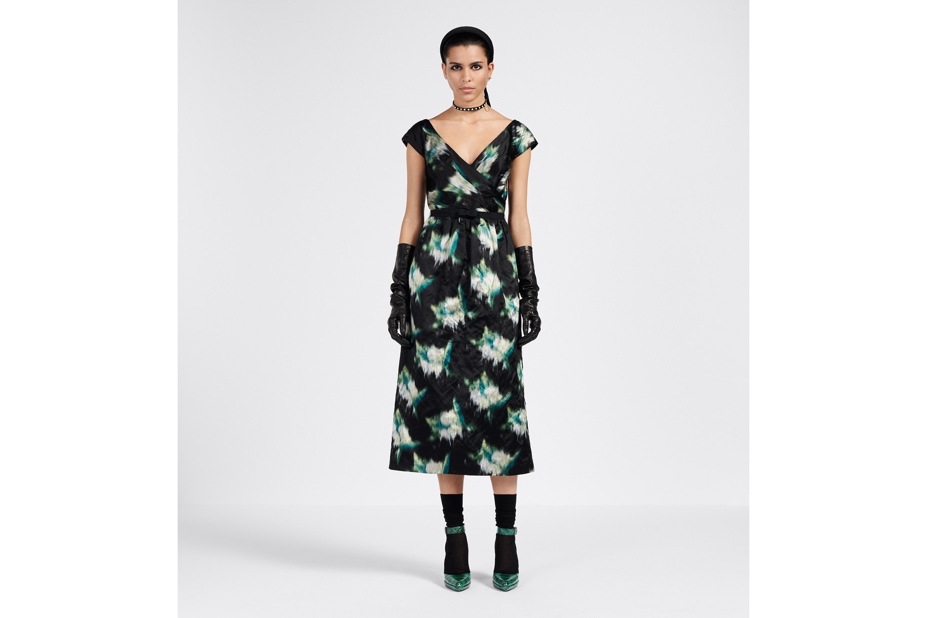Regular-Fit Mid-Length Dress - 4