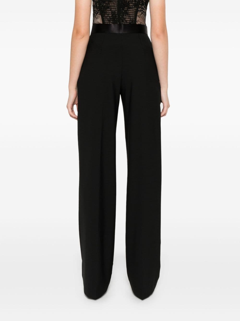 wide-leg tailored trousers - 4