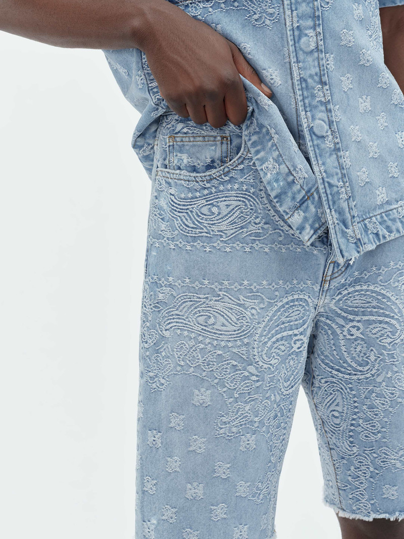 BANDANA JACQUARD SKATER SHORT 6