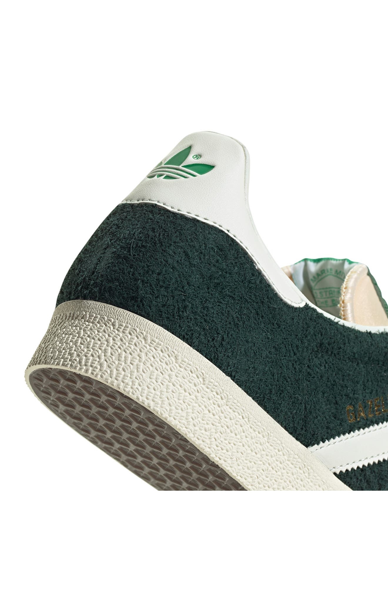 adidas Gazelle Sneaker in Green/Off White/Cream at Nordstrom - 8