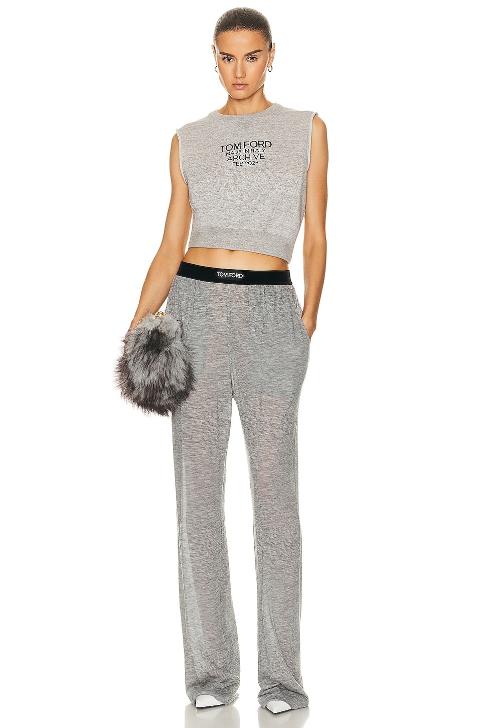 Sleeveless Sweatshirt - 4