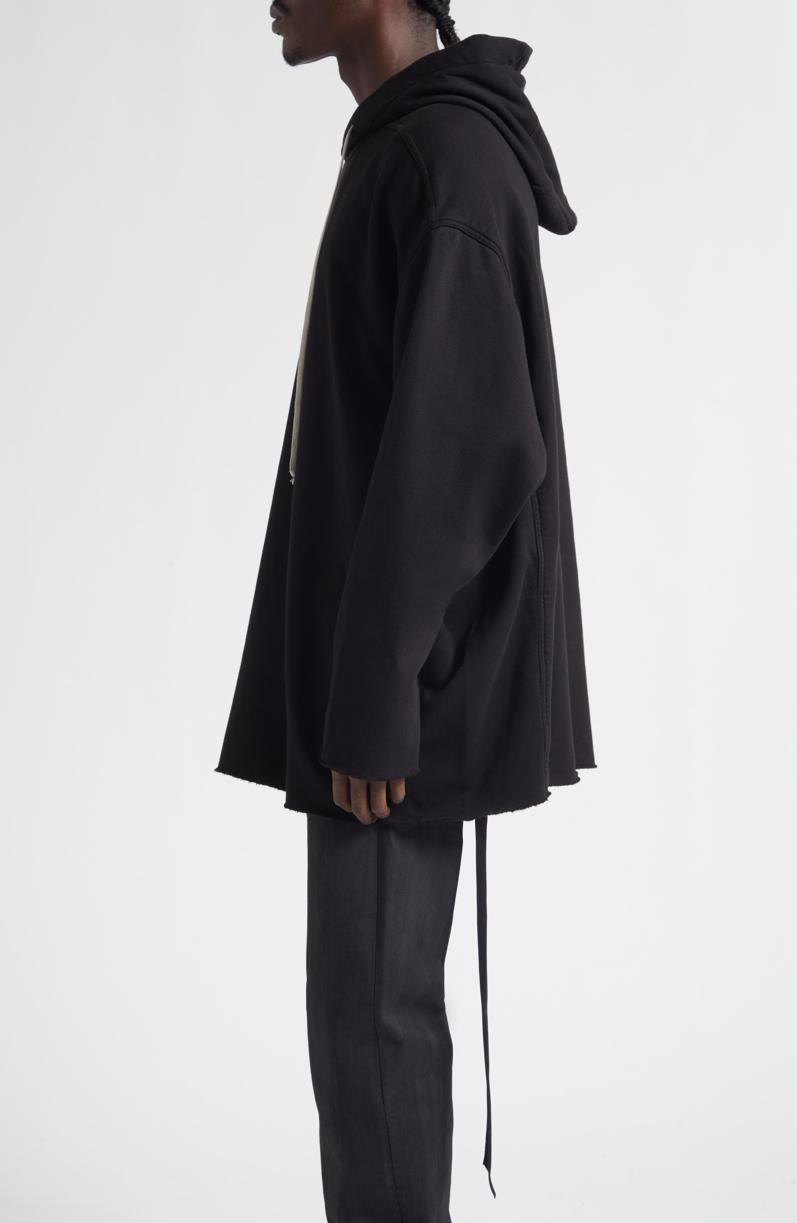 Rick Owens DRKSHDW Peter Oversize Hoodie in Black at Nordstrom - 3