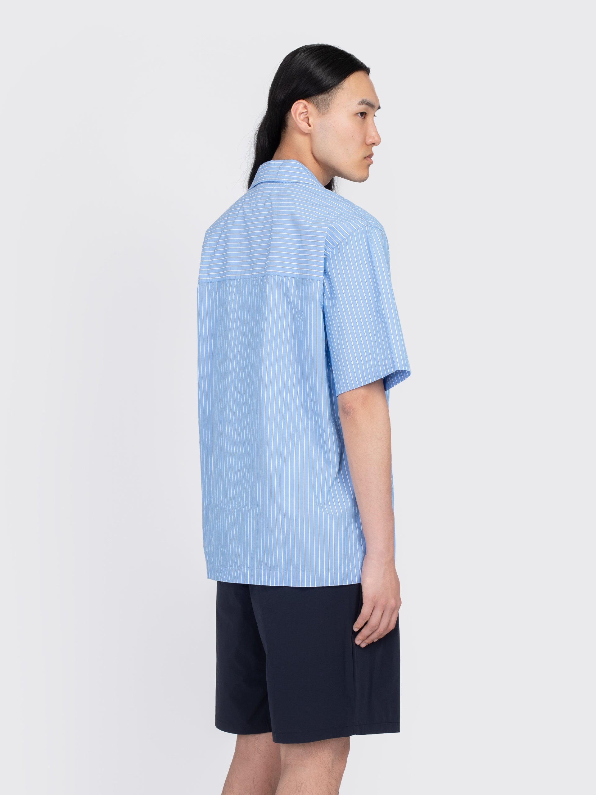 Mads Poplin Stripe SS - 3