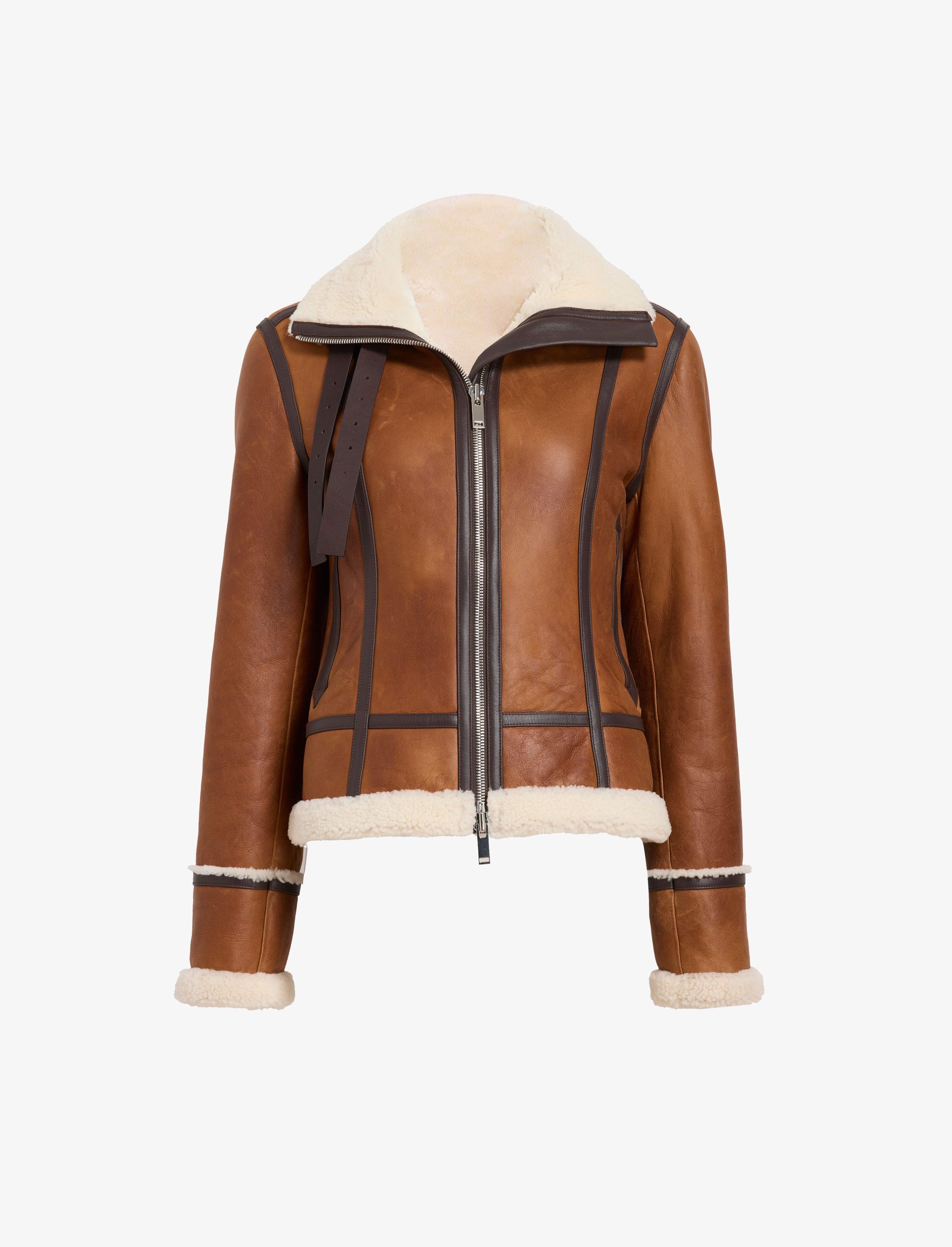 Arlo Jacket in Nappa Shearling - 8