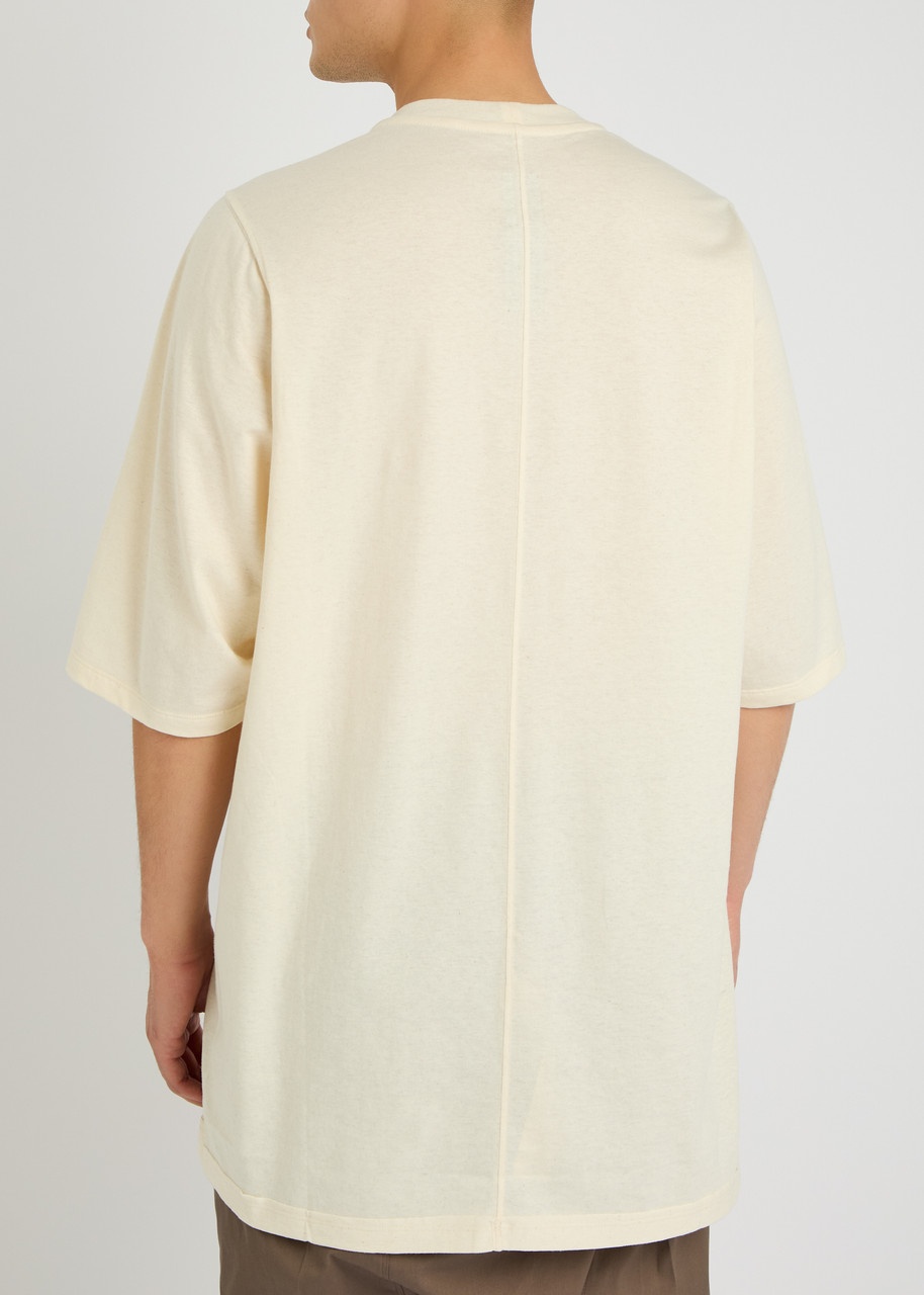 Rick Owens Jumbo Printed Cotton T-shirt - 3
