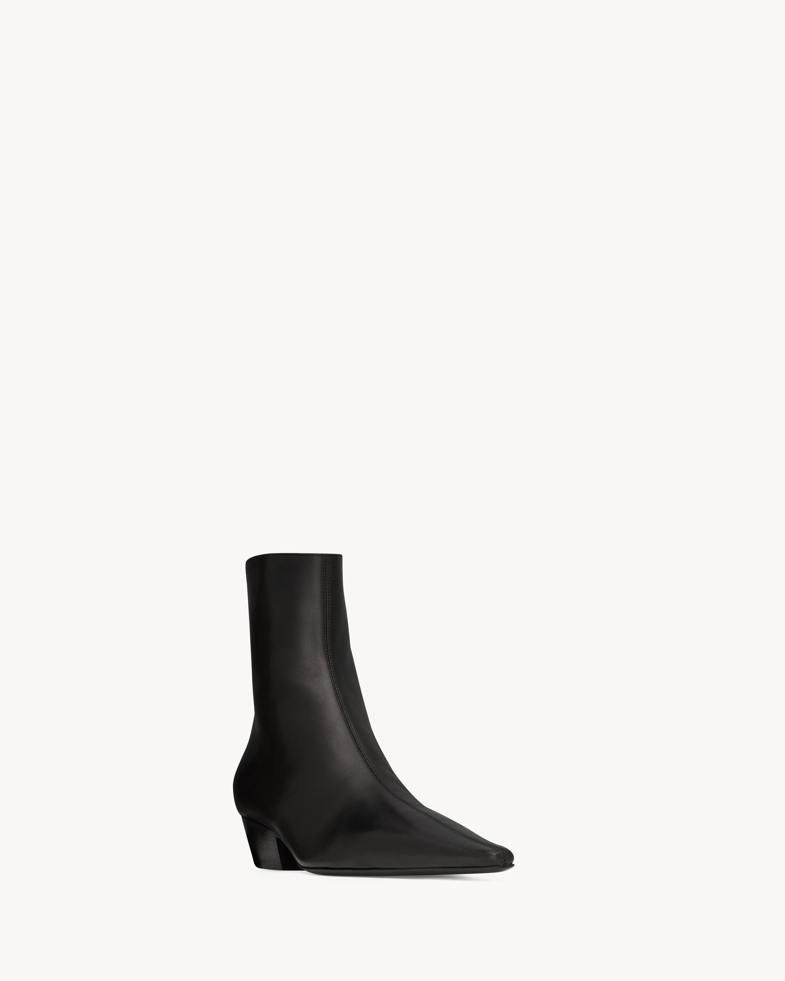 JILL BOOTIES IN SMOOTH LEATHER - 4
