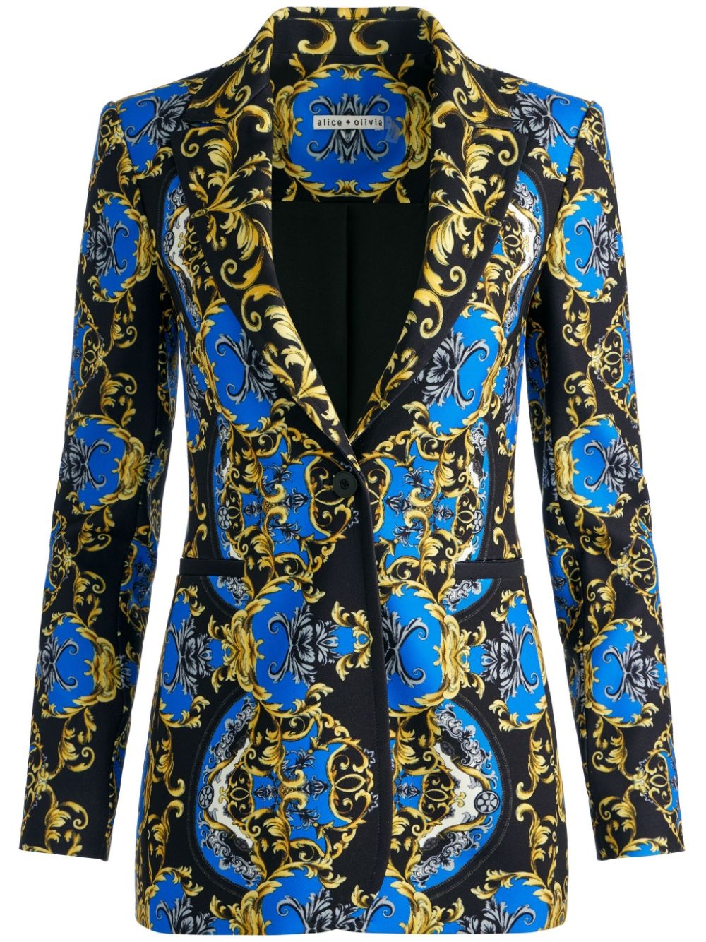 Breann graphic-print blazer - 1