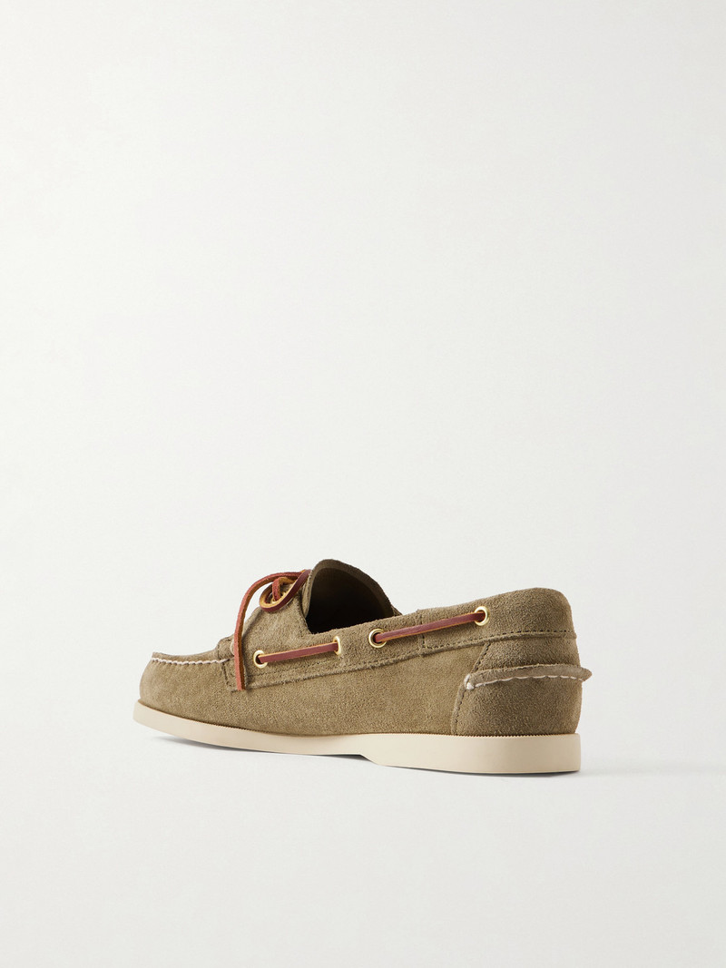 Portland Artisan Suede Boat Shoes 4
