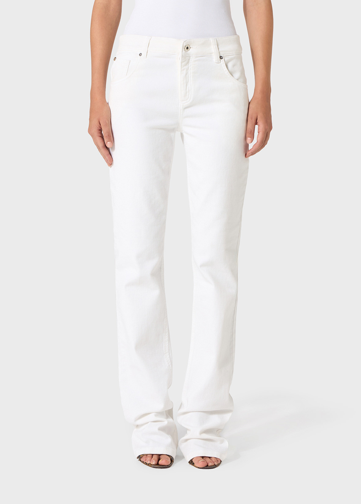 BOOT CUT BULL COTTON JEANS - 3