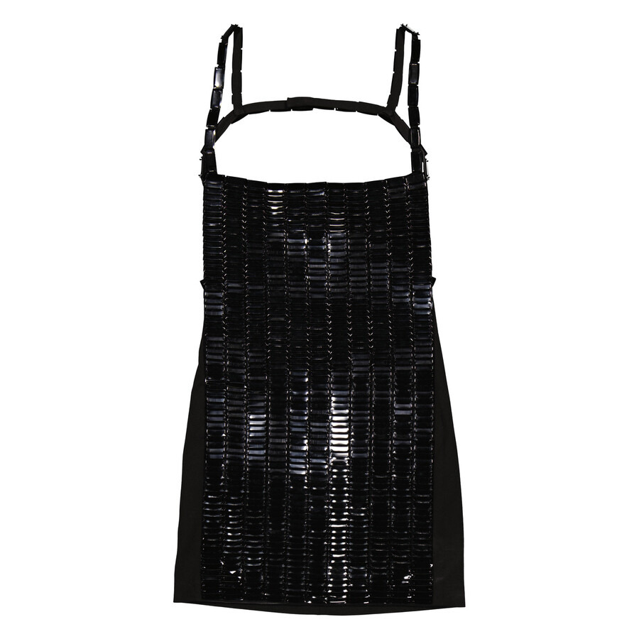 The Attico Ladies Black Rue Black Mini Dress - 2