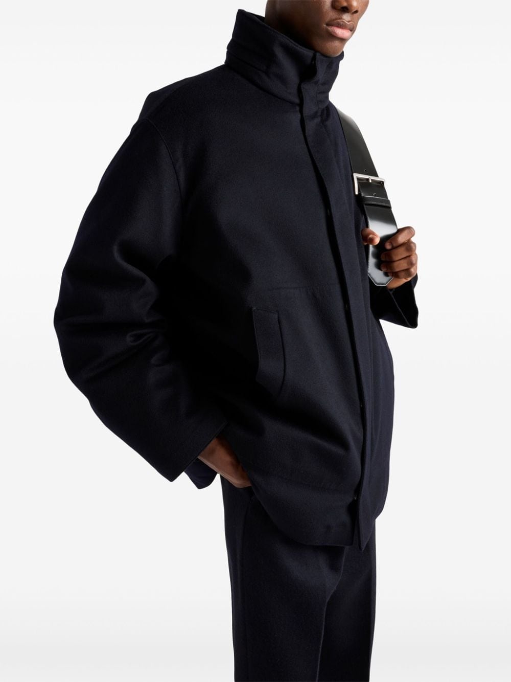 midweight cashmere down jacket - 4