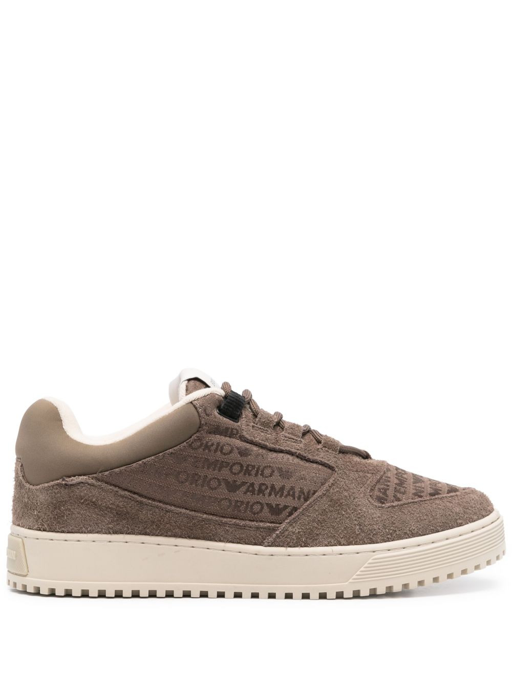 Suede Leather Sneakers - 1