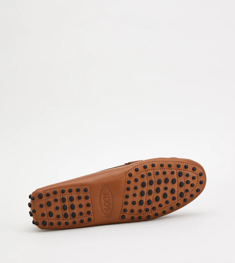 GOMMINO DRIVING SHOES IN LEATHER - BROWN 6