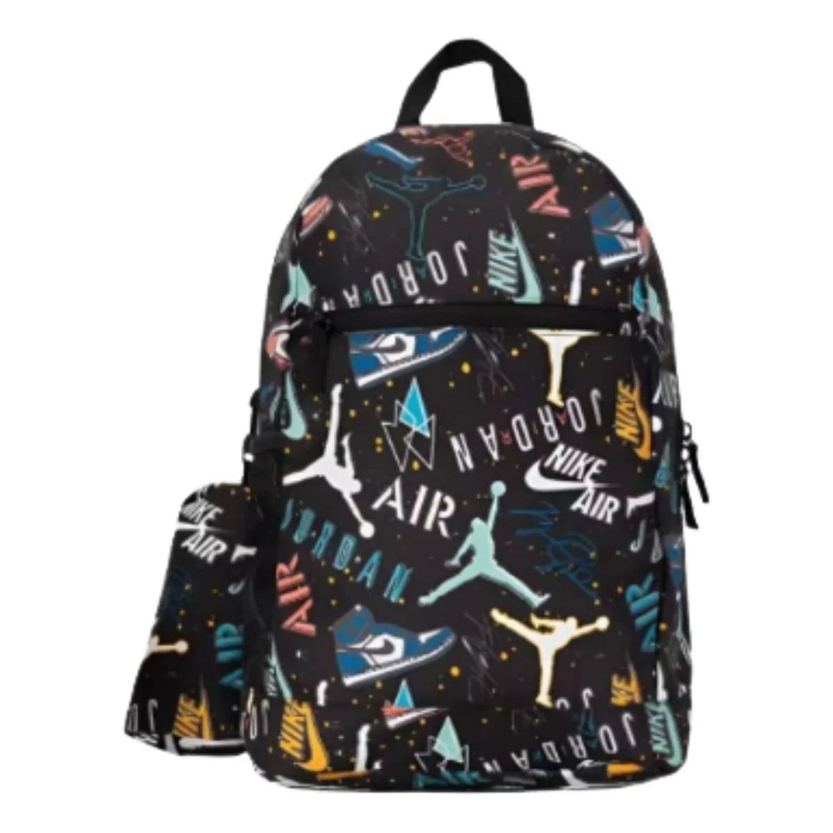 nike air jumpman backpack Michael Jordan Bookbag, BLACK/SILVER LAPTOP STORAGE : Electronics inspired style Air Jordan Jumpman Air Backpack