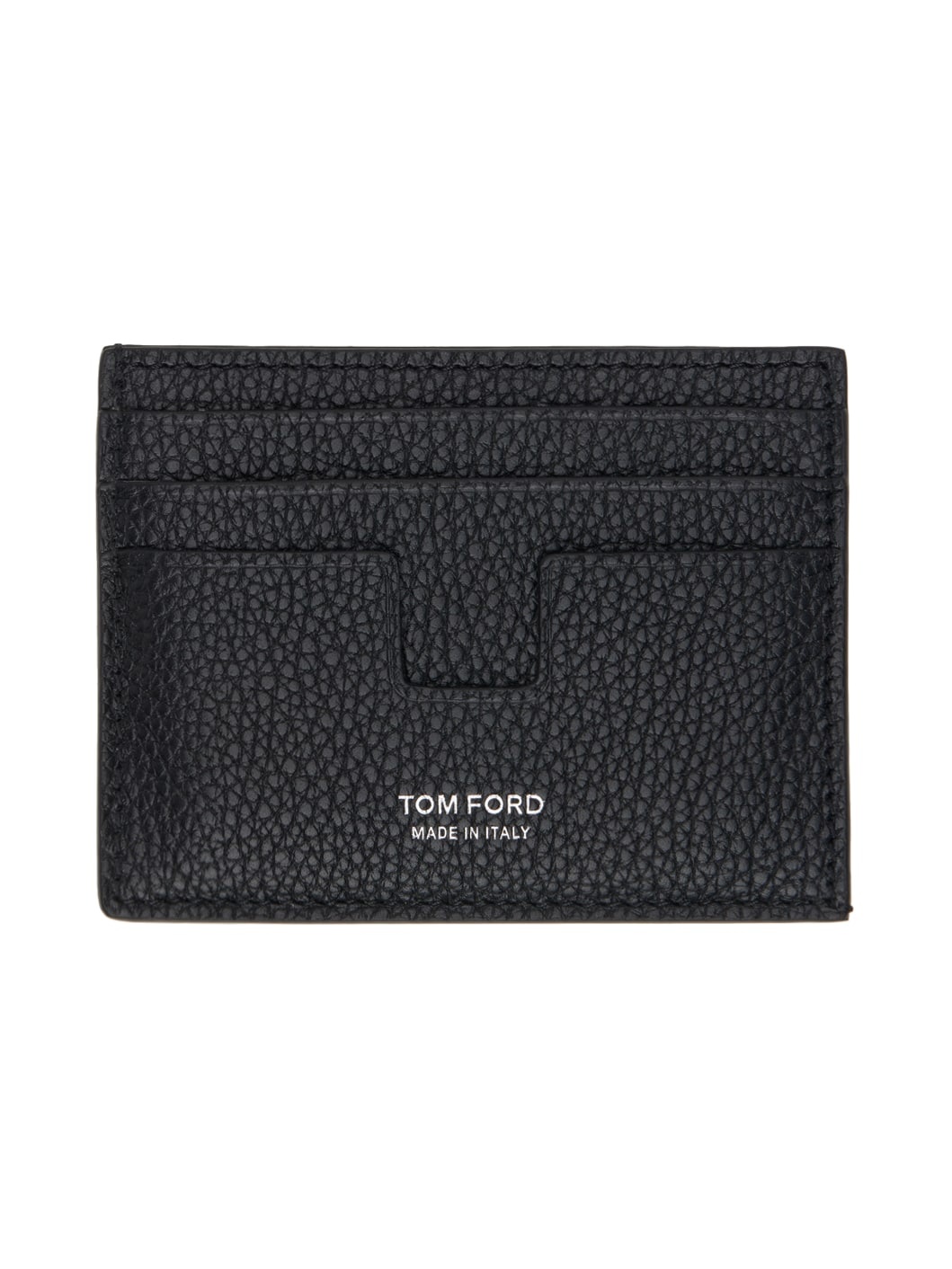 Black & Green T Line Card Holder - 1