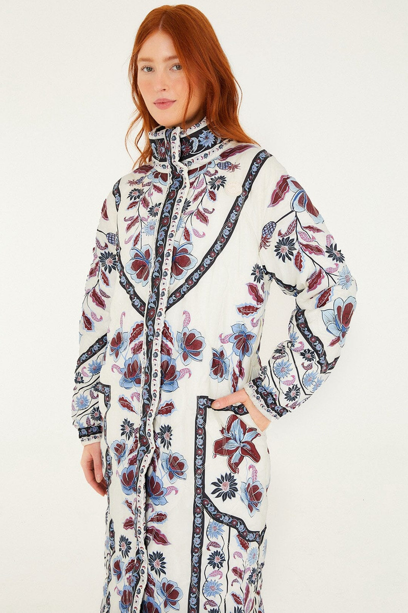 Black Marcelle Reversible Maxi Puffer Jacket 4