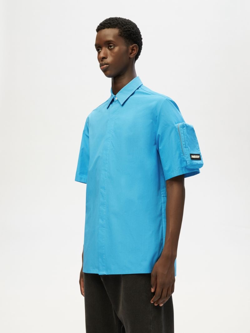 COTTON POCKET S/S SHIRT - 4