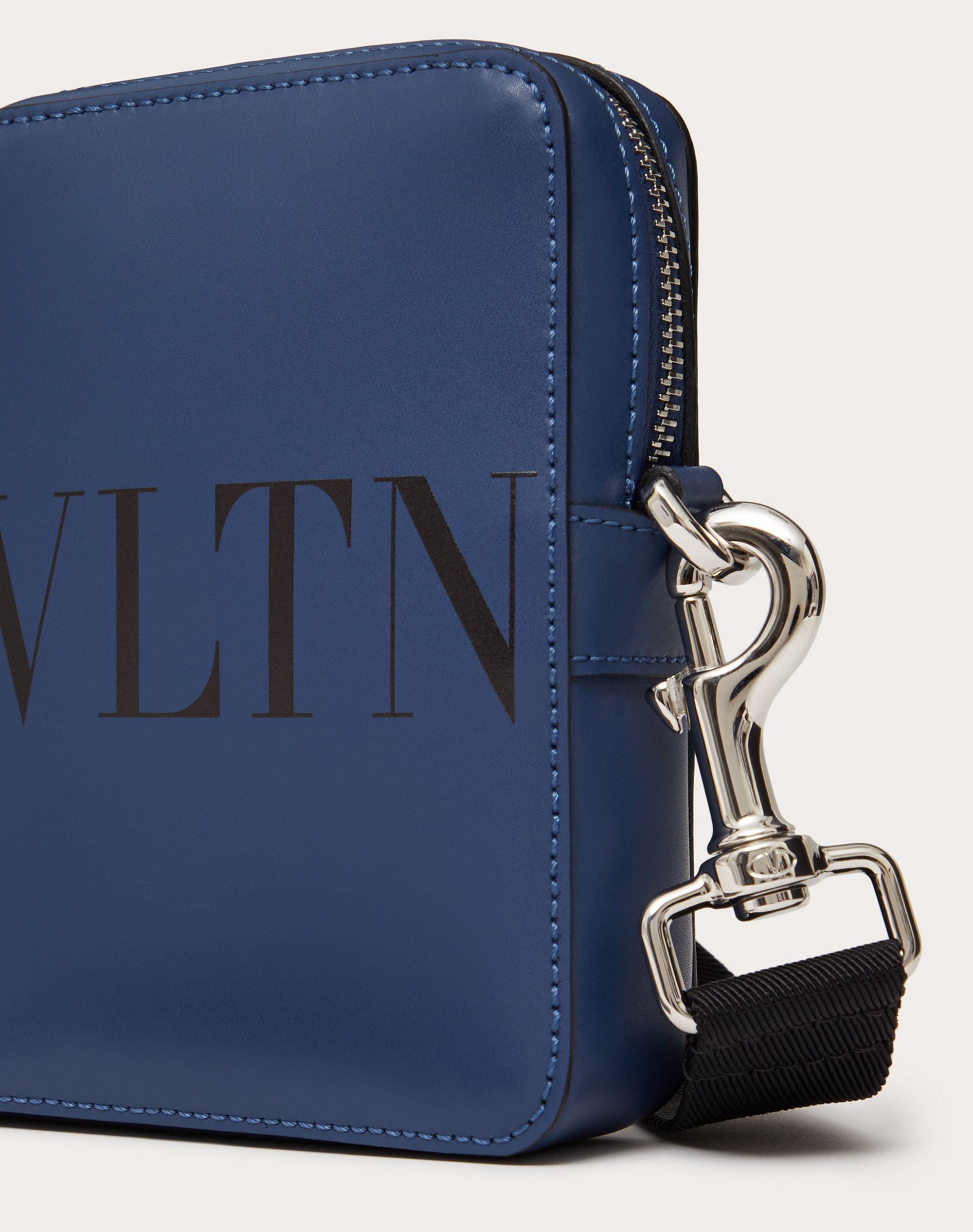 Small VLTN Leather Crossbody Bag - 5