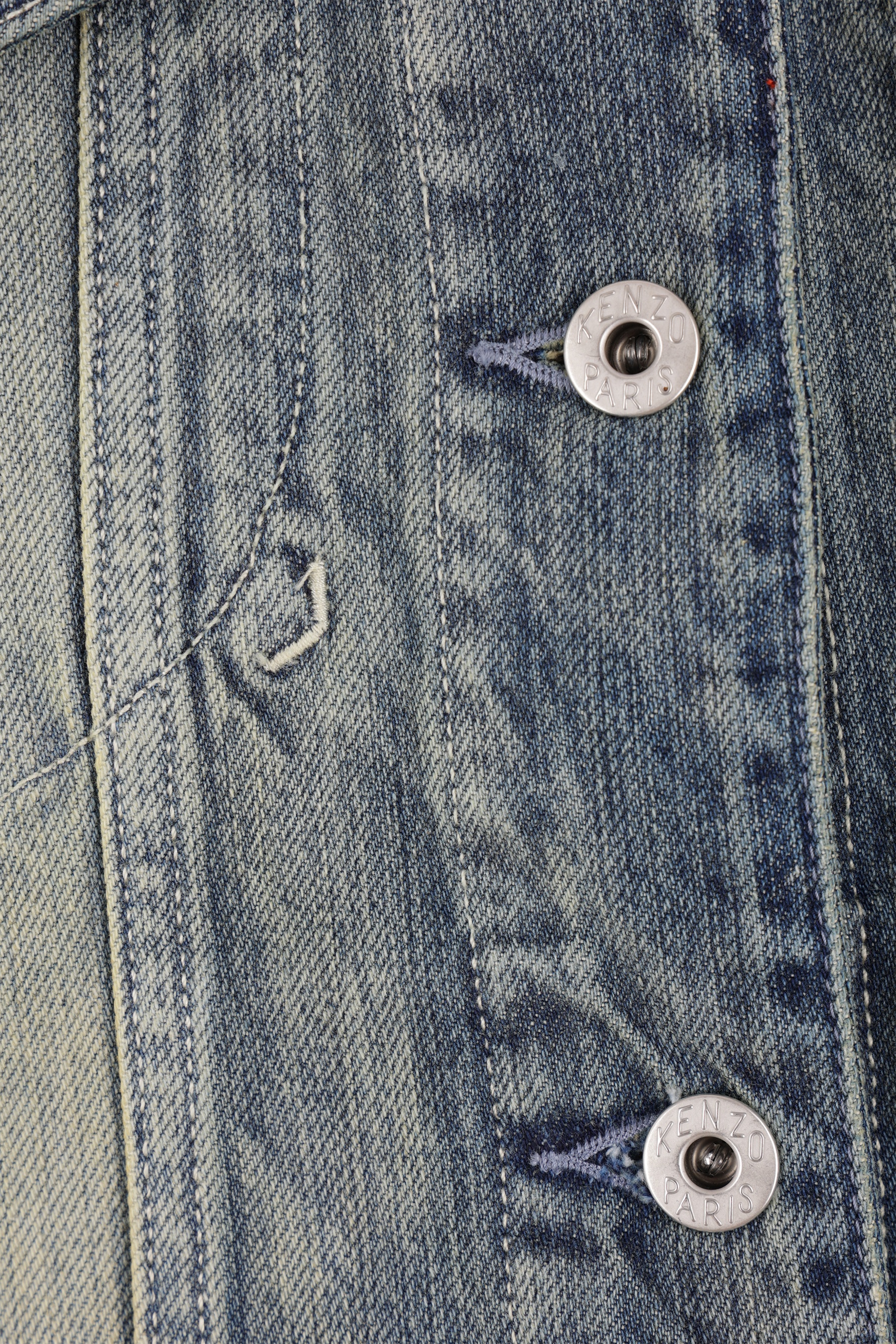 KENZO KENZO ARCHIVE JAPANESE DENIM TRUCKER JACKET