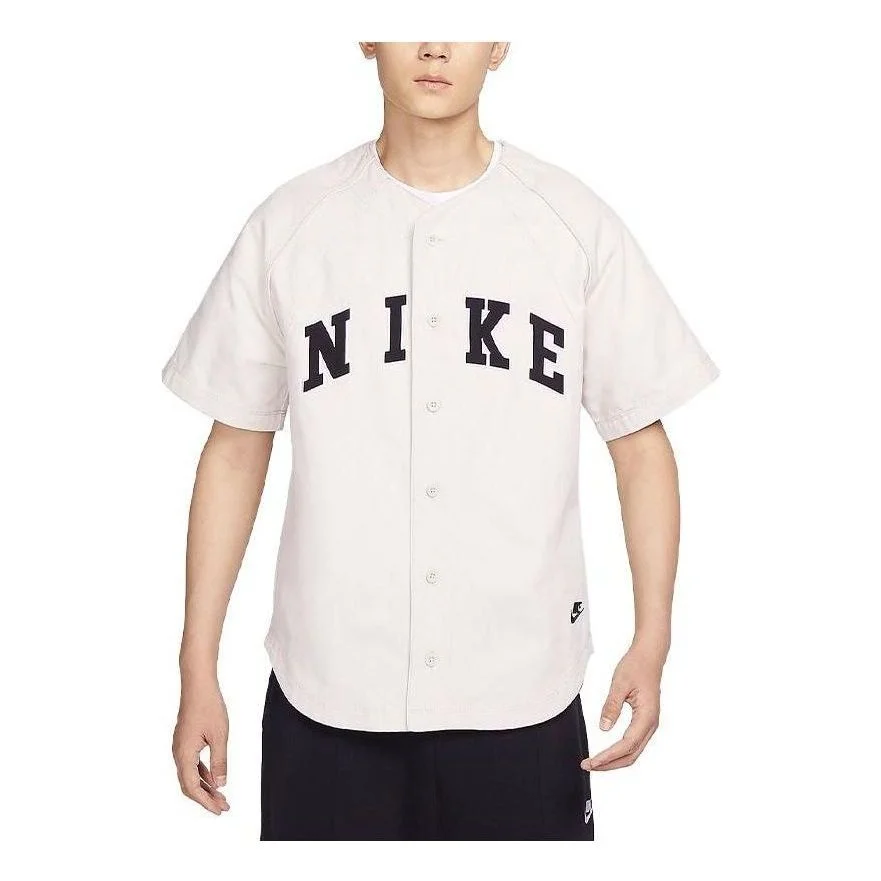 Nike Apricot Button Baseball shirt 'White' FQ7001-104 - 1